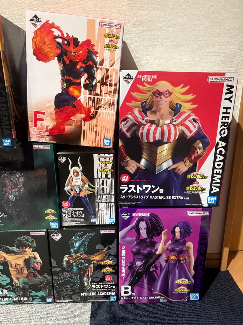 【新品未開封】僕のヒーローアカデミア一番くじフィギュアまとめ売り１４個セット