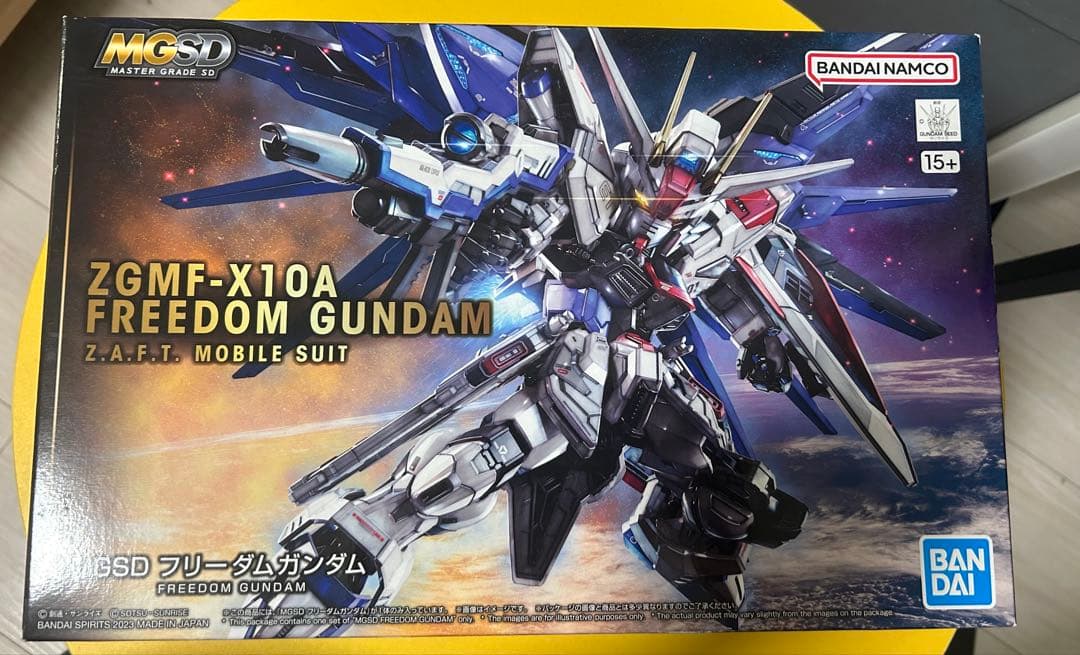 未開封 MGSD フリーダム&EXPO2025 RX-78F00/E ガンダム