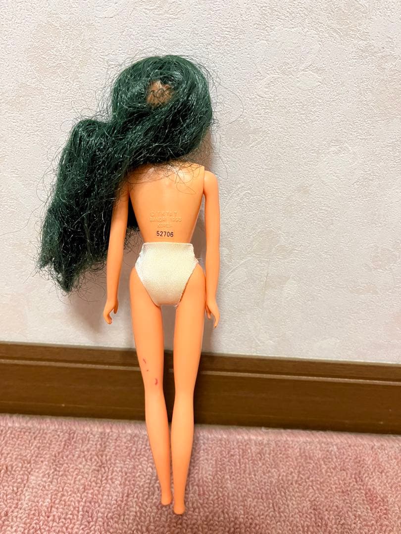 着せ替え付き　セーラームーン　セーラープルート　ドール　当時