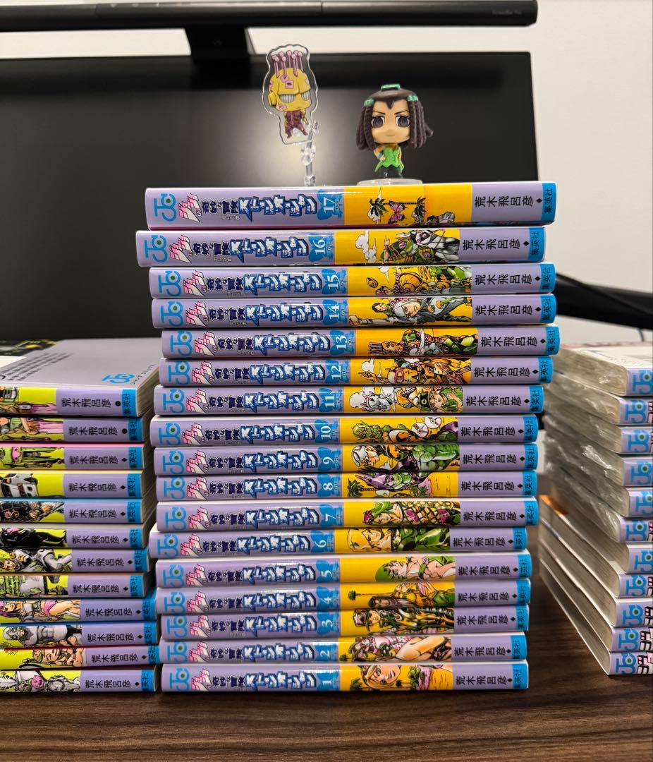ジョジョの奇妙な冒険　漫画セット（4部、6部、8部）