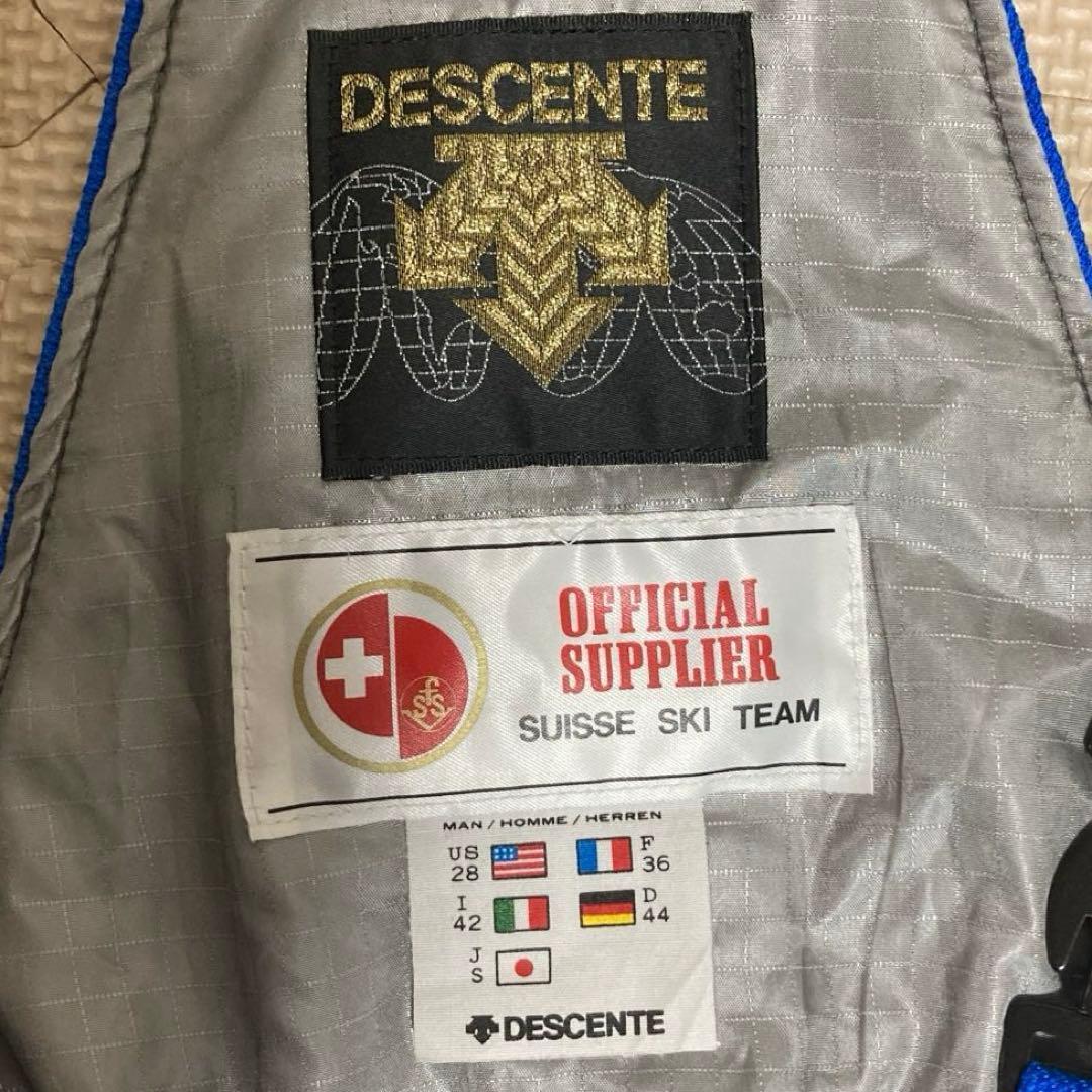 DESCENTE デサント スキーウェア 上下セット リバーシブルダウン　レトロ