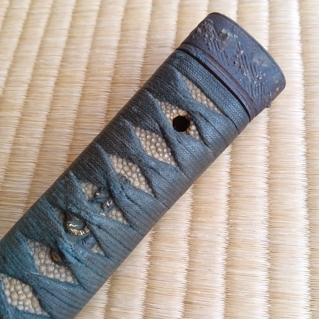 古い日本刀の柄「薩摩」？