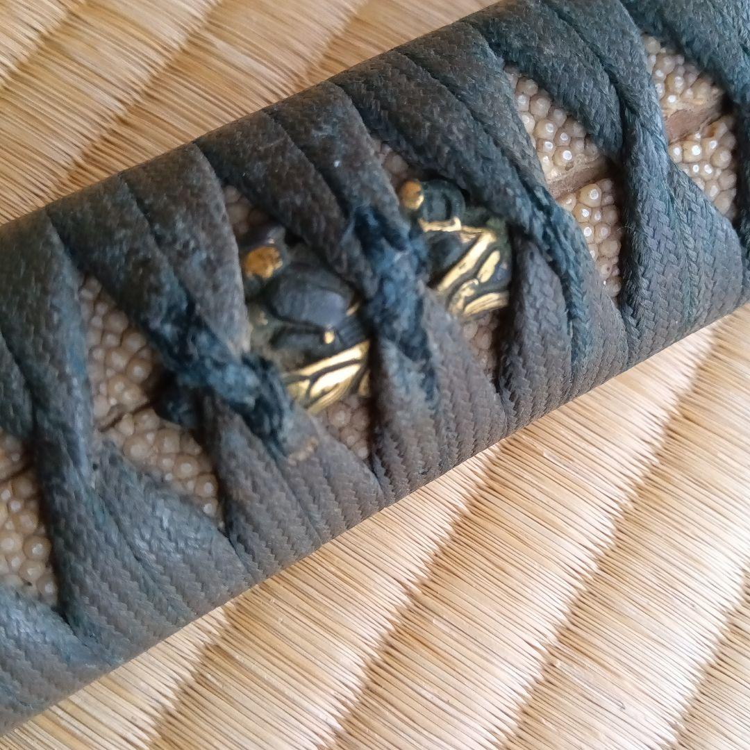 古い日本刀の柄「薩摩」？