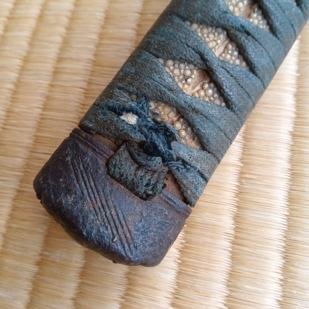 古い日本刀の柄「薩摩」？