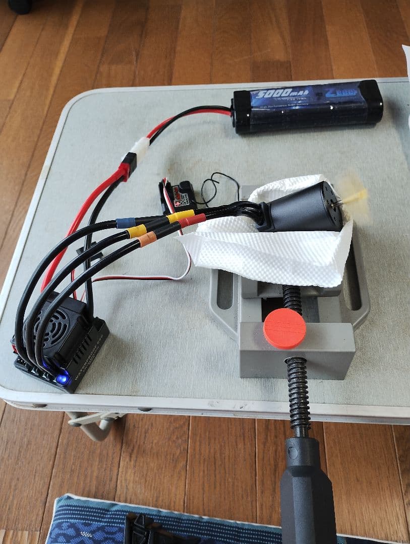 ホビーラジコン用ESC・ブラシレスモーター・プログラミングカードセット