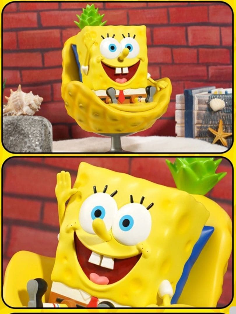 スポンジ・ボブ　スタチュー　リラックスタイム　フィギュア　置物