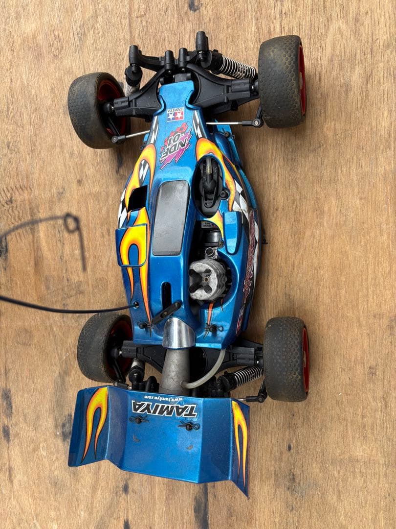 L*y様 ジャンク　タミヤオフロードカー　NDF-01　ナイトロサンダー　エンジ