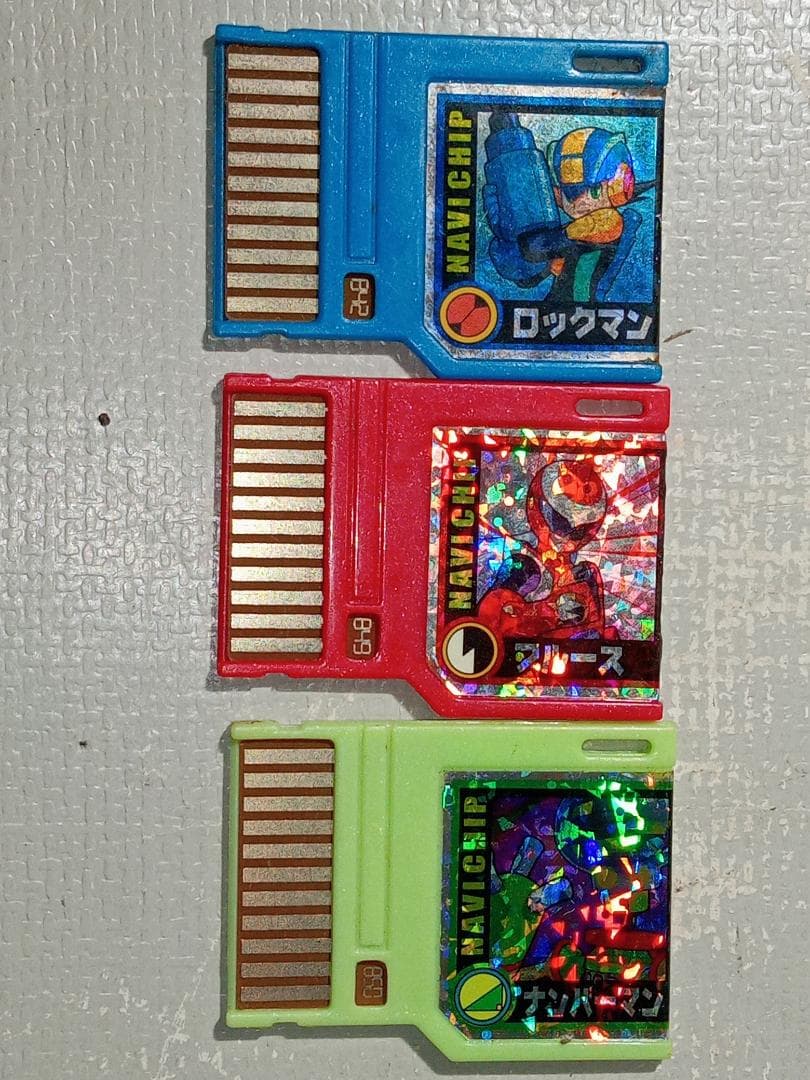 ぽ*ん様 ロックマンエグゼ5 バトルチップ 17点 まとめ売り ジャンク扱い