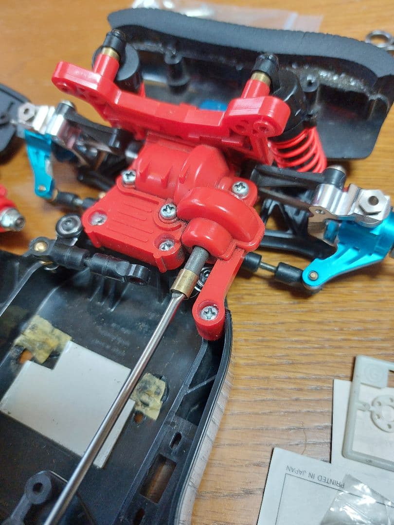 1/10ラジコン　TA-01 TA-02シャーシ2台 オプションパーツ多数