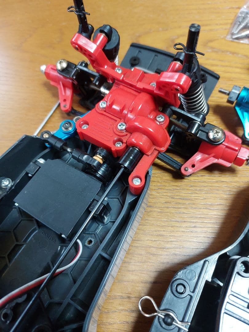 1/10ラジコン　TA-01 TA-02シャーシ2台 オプションパーツ多数