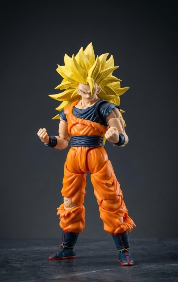 再販版　スーパーサイヤ人3 孫悟空　s.h.figuarts サイズ