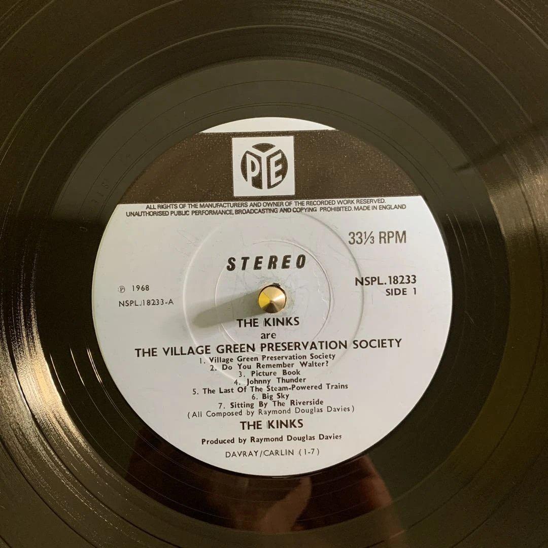 Kinks / The Village Green オリジナルUK盤 ステレオ