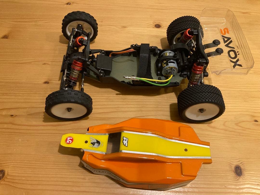 1/14 ラジコンバギー LCRACING BHC-1 バッテリー サーボ 付き