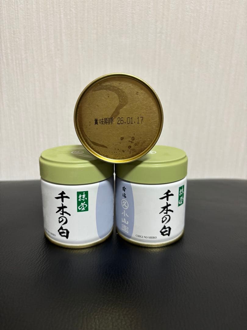 丸久小山園　千木の白抹茶　40g 3個セット