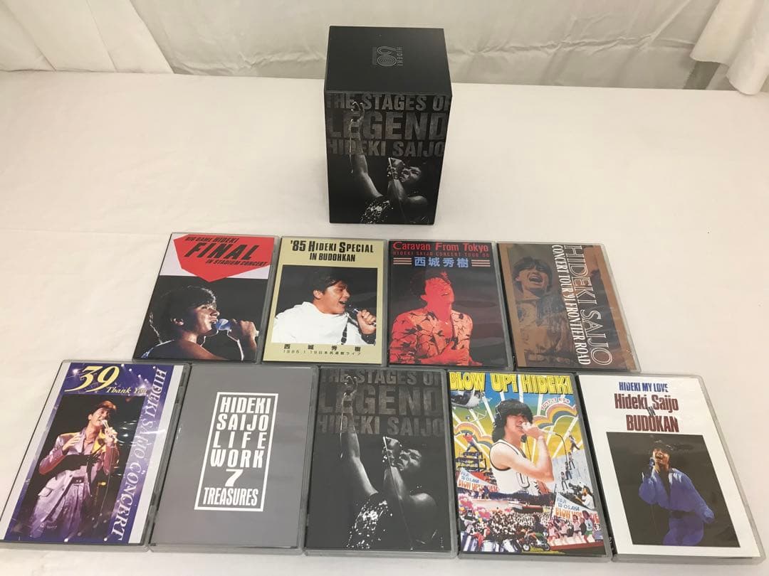 西城秀樹 HIDEKI SAIJO THE STAGES OF LEGEND