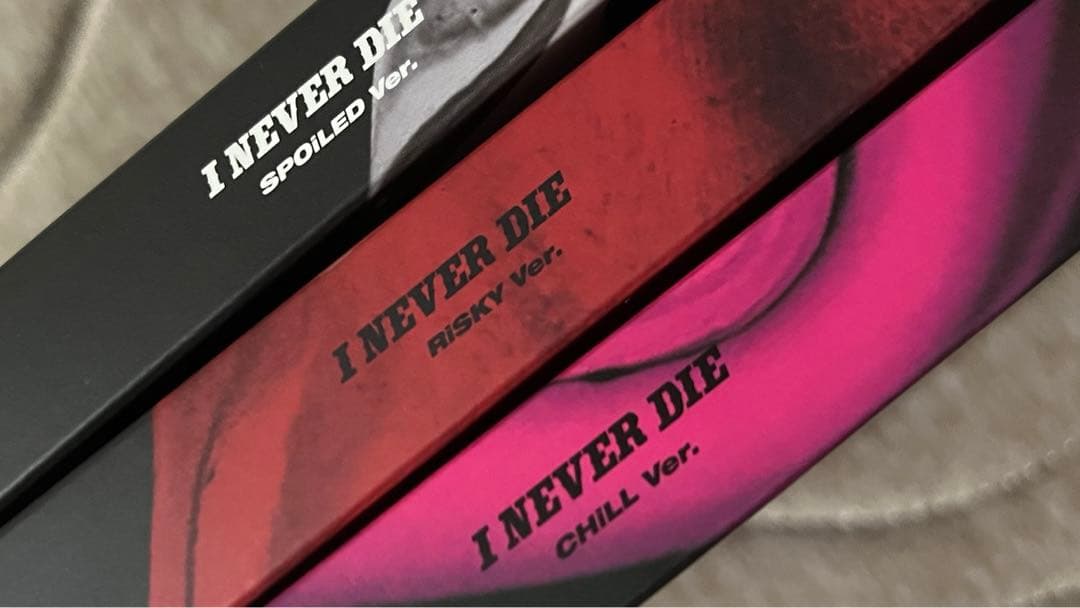 gidle I NEVER DIE アルバム　3枚セット