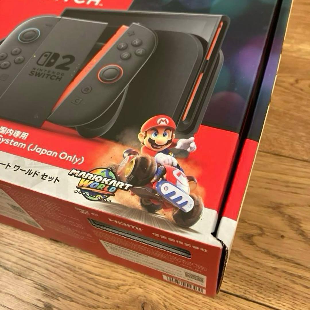 Nintendo Switch2 本体 マリオカートワールドセット新品未開封