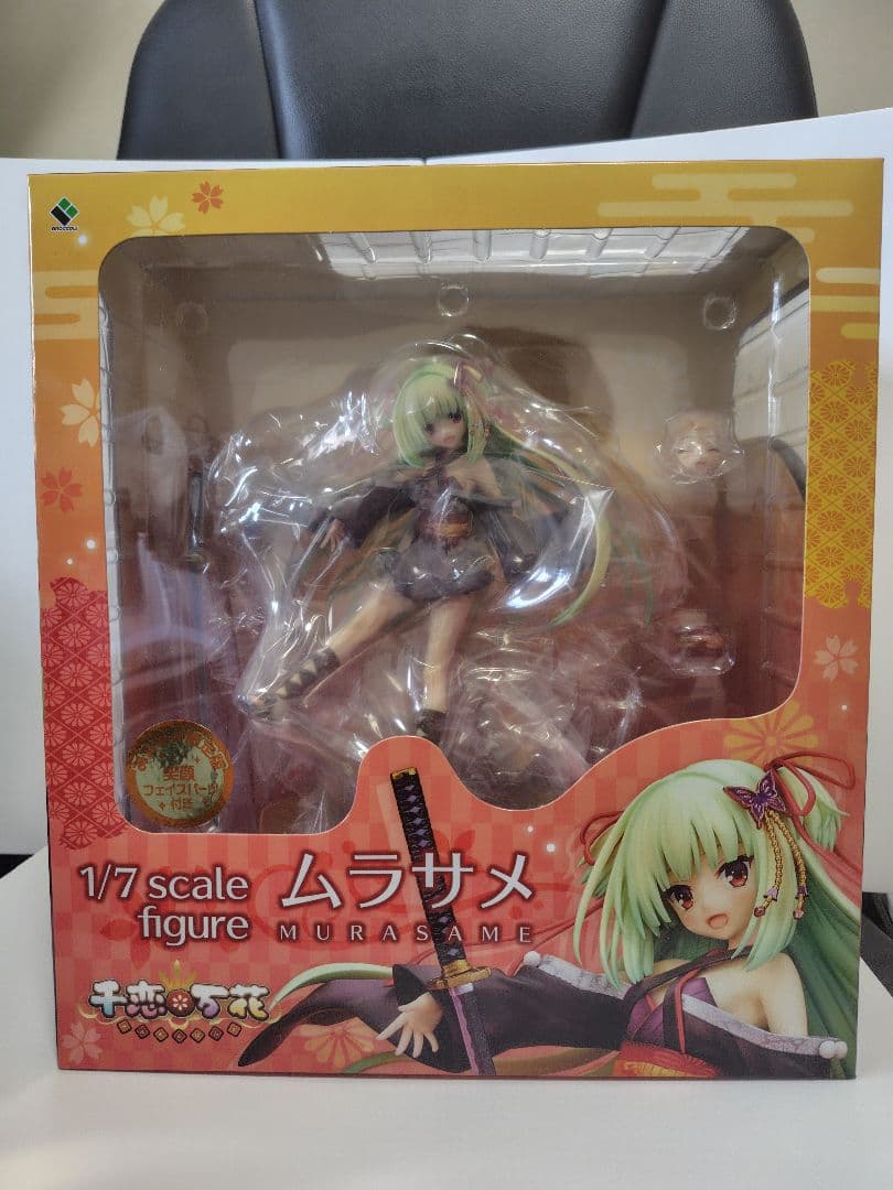 【新品未開封】あみあみ限定版　千恋*万花ムラサメ 1/7 完成品フィギュア＋特典