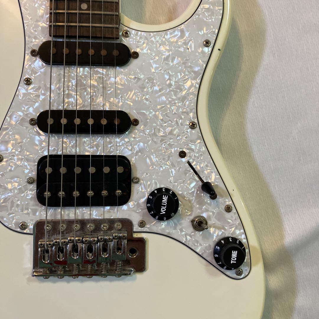 Bacchus エレキギター ホワイト