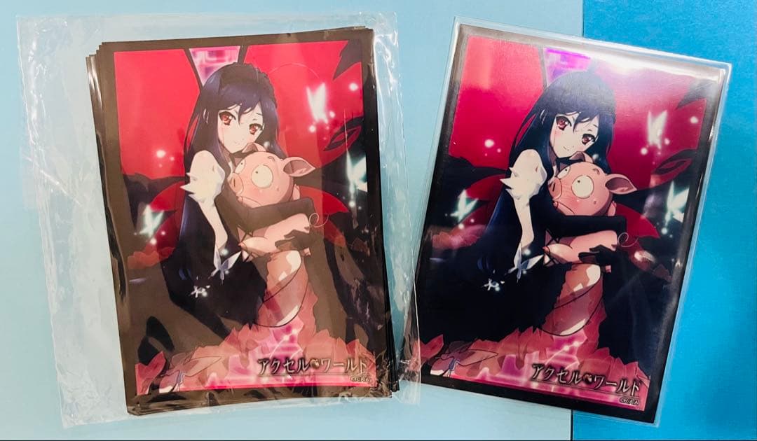 ヴァイスシュヴァルツ アクセルワールドデッキ 黒雪姫スリーブ&デッキパーツ付き