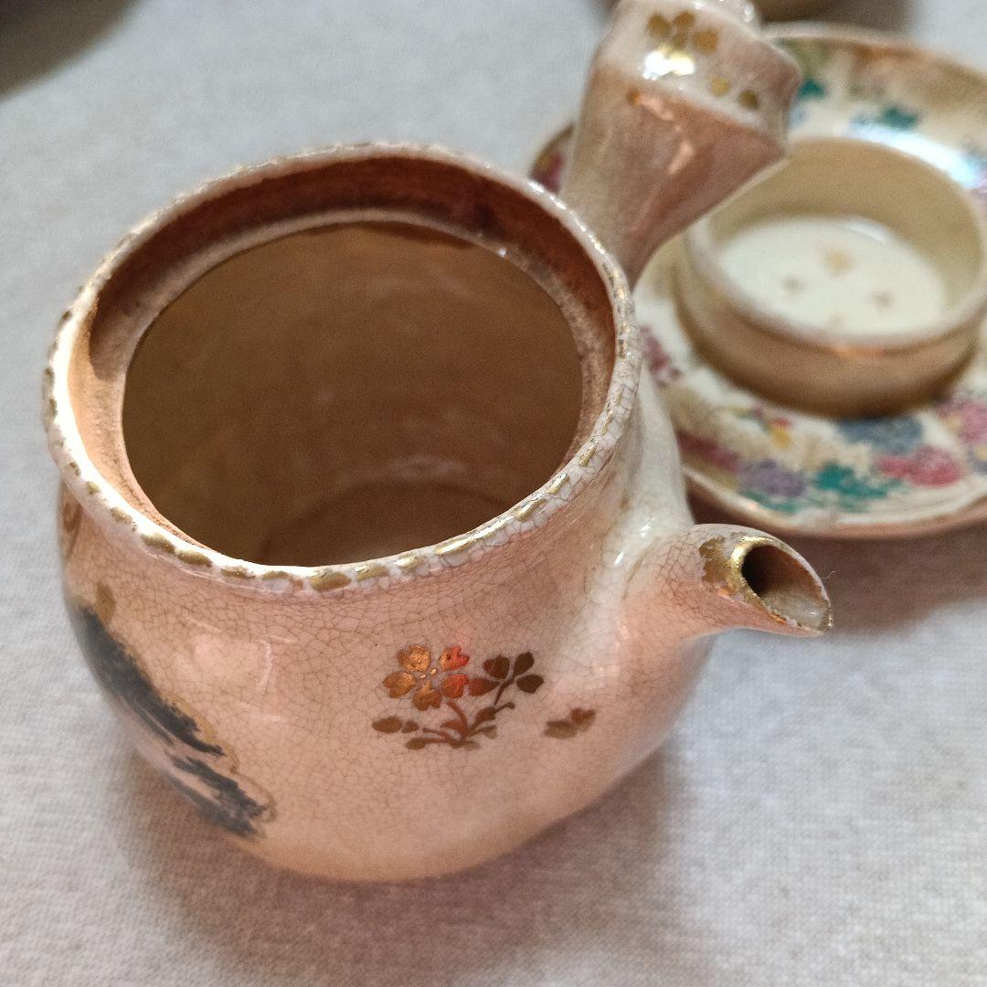 京都 粟田 錦光山 茶器セット 箱付き