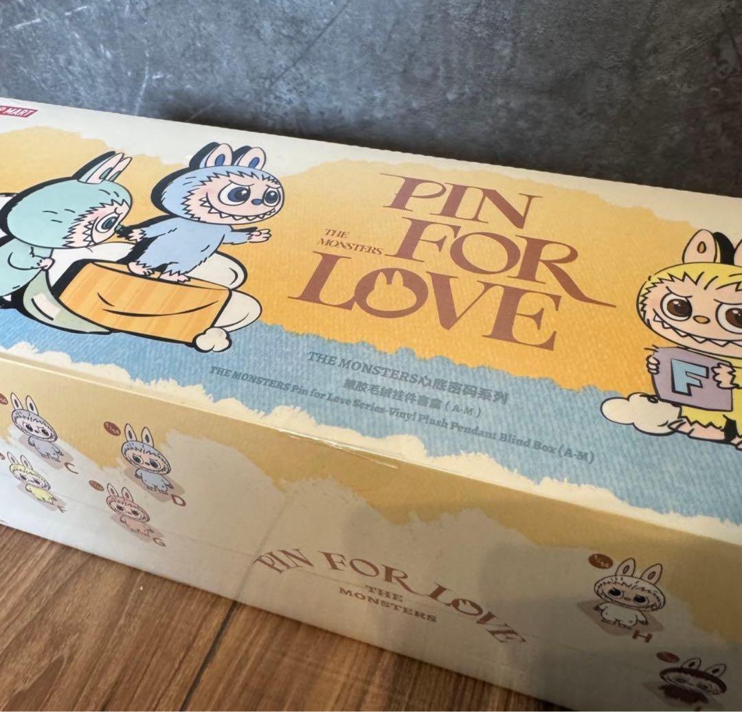 ポップマート ザ モンスターズ (ラブブ) ピン フォー ラブ シリーズ