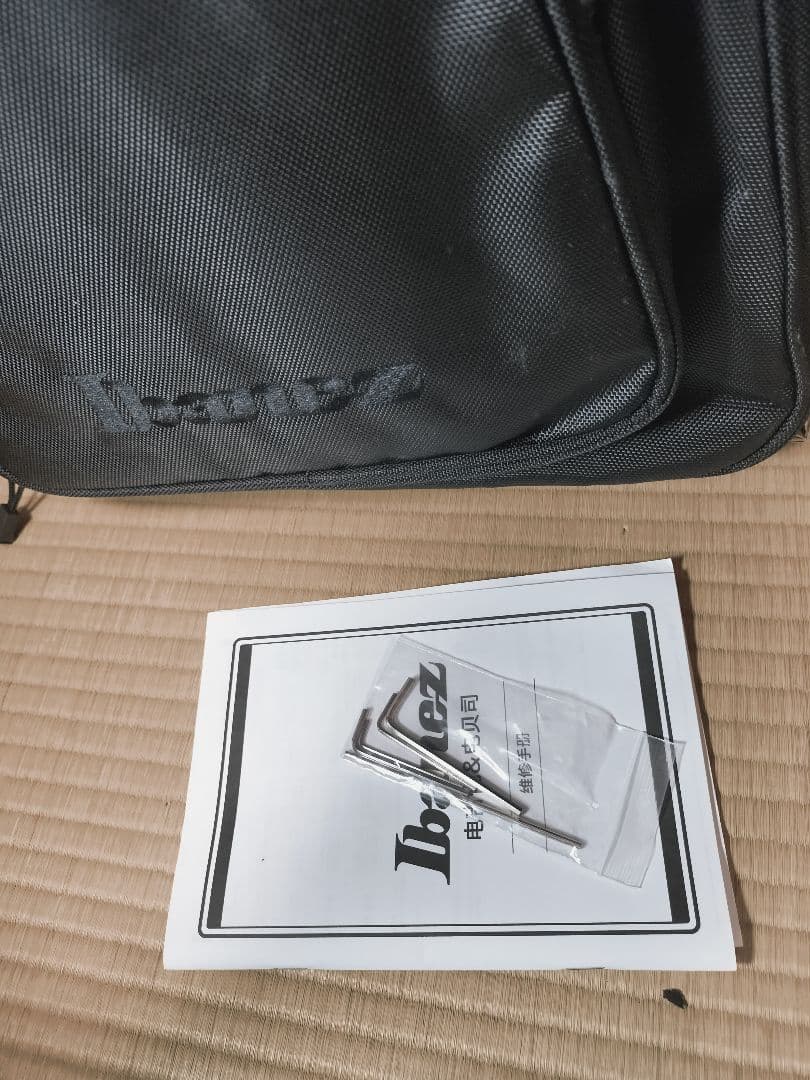 Ibanez QX52-BKF ヘッドレスギター バーズアイ