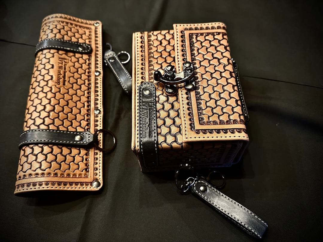 月末SALE!非売品/Pvt.Workshop極CL本革　デッキケース&ハーフ