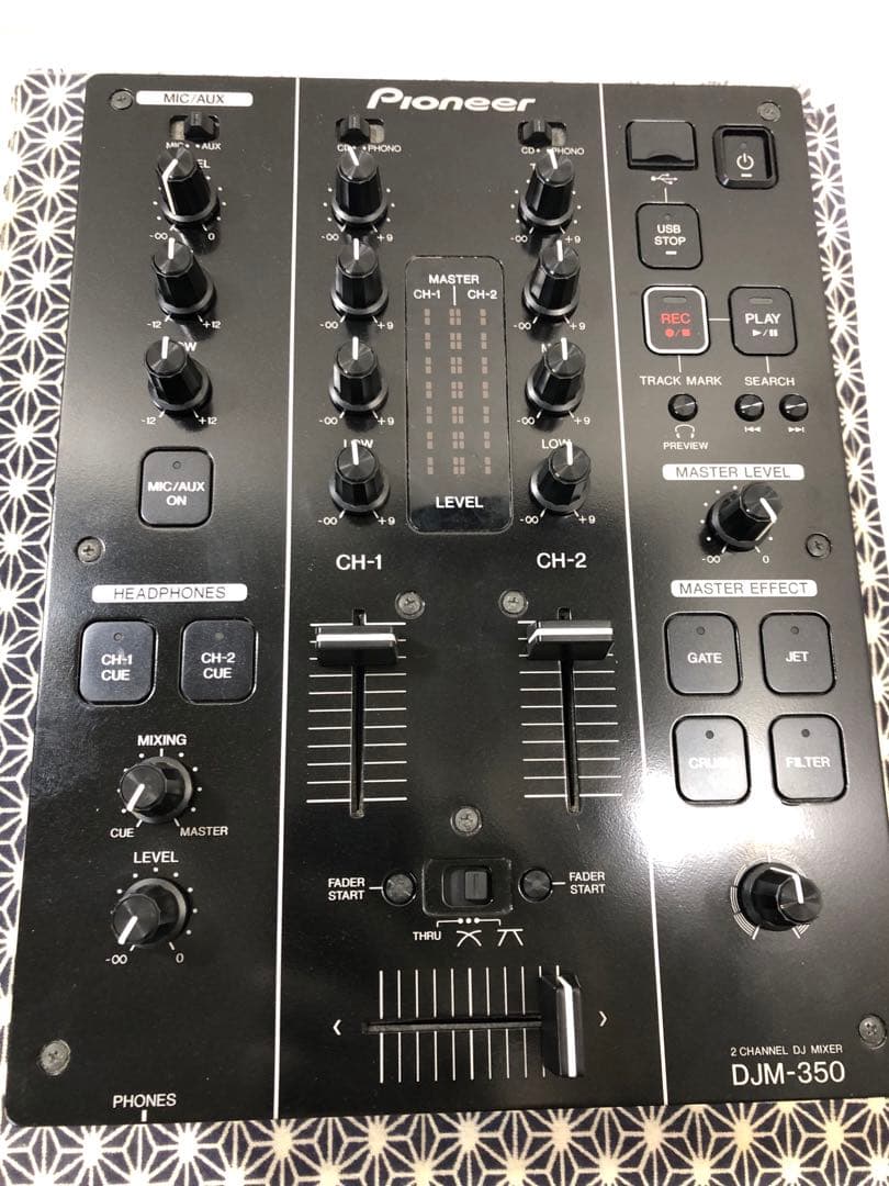 pioneer dj パイオニア　DJM-350 メンテナンス