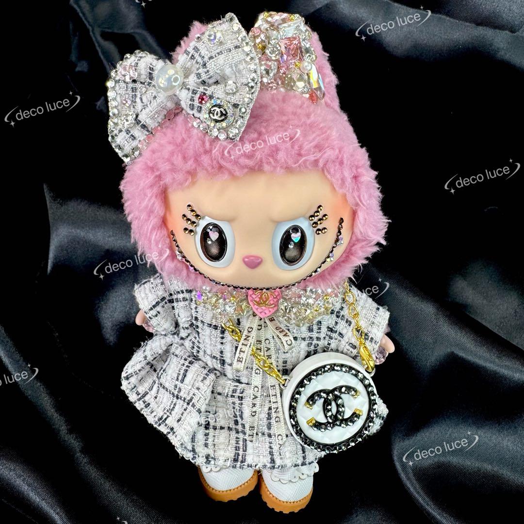 デコレーション スワロフスキー ラブブ マカロン ライチベリー Macaron