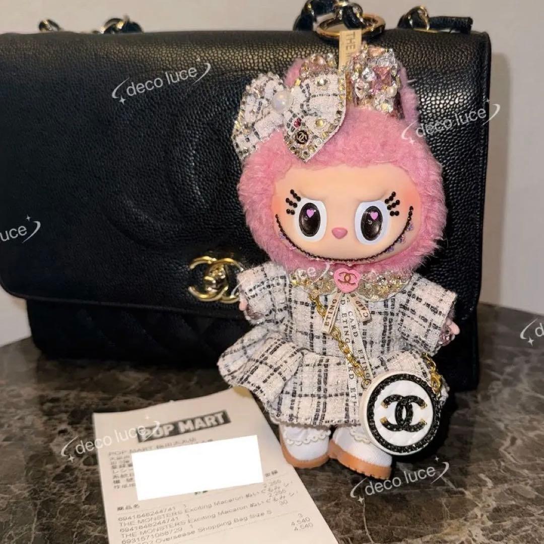 デコレーション スワロフスキー ラブブ マカロン ライチベリー Macaron