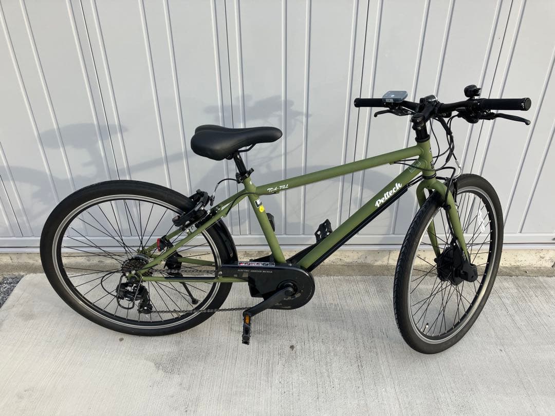 PELTECH ペルテックTDA-712L電動アシストクロス　インチ外装7段