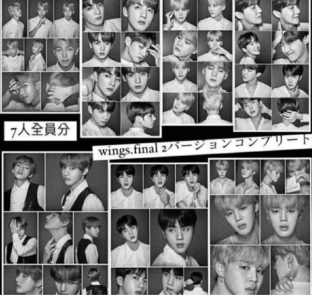 the wings tour ウィングズ ツアー 2017 フォトブック