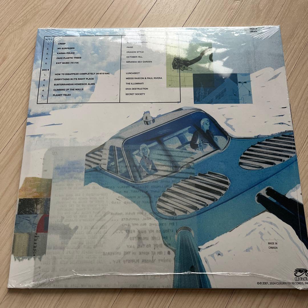 ANYONE CAN PLAY RADIOHEAD 限定版blue vinyl