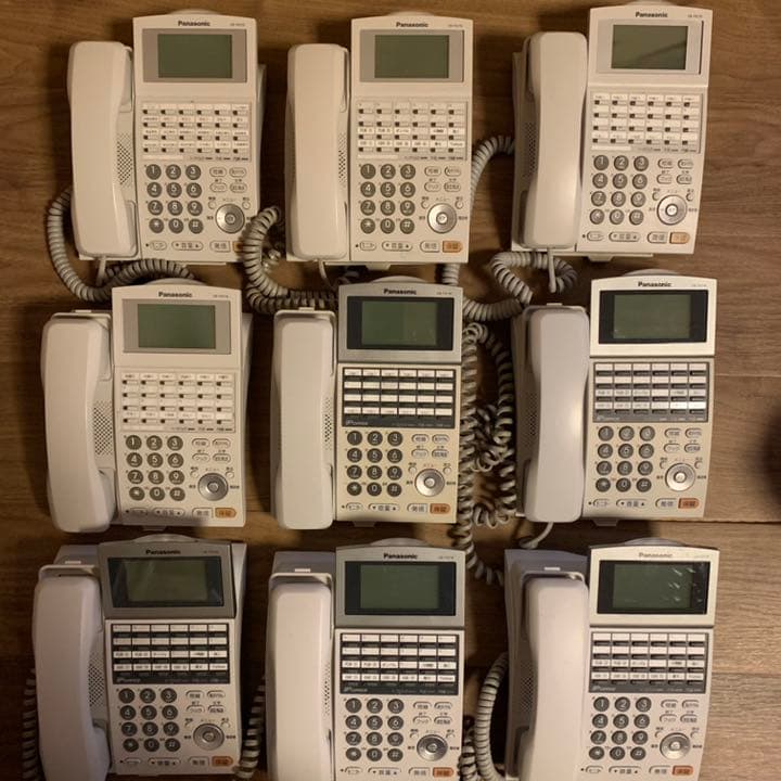 28台セット 大量 まとめ売り パナソニック ビジネスフォン vb-f611ka