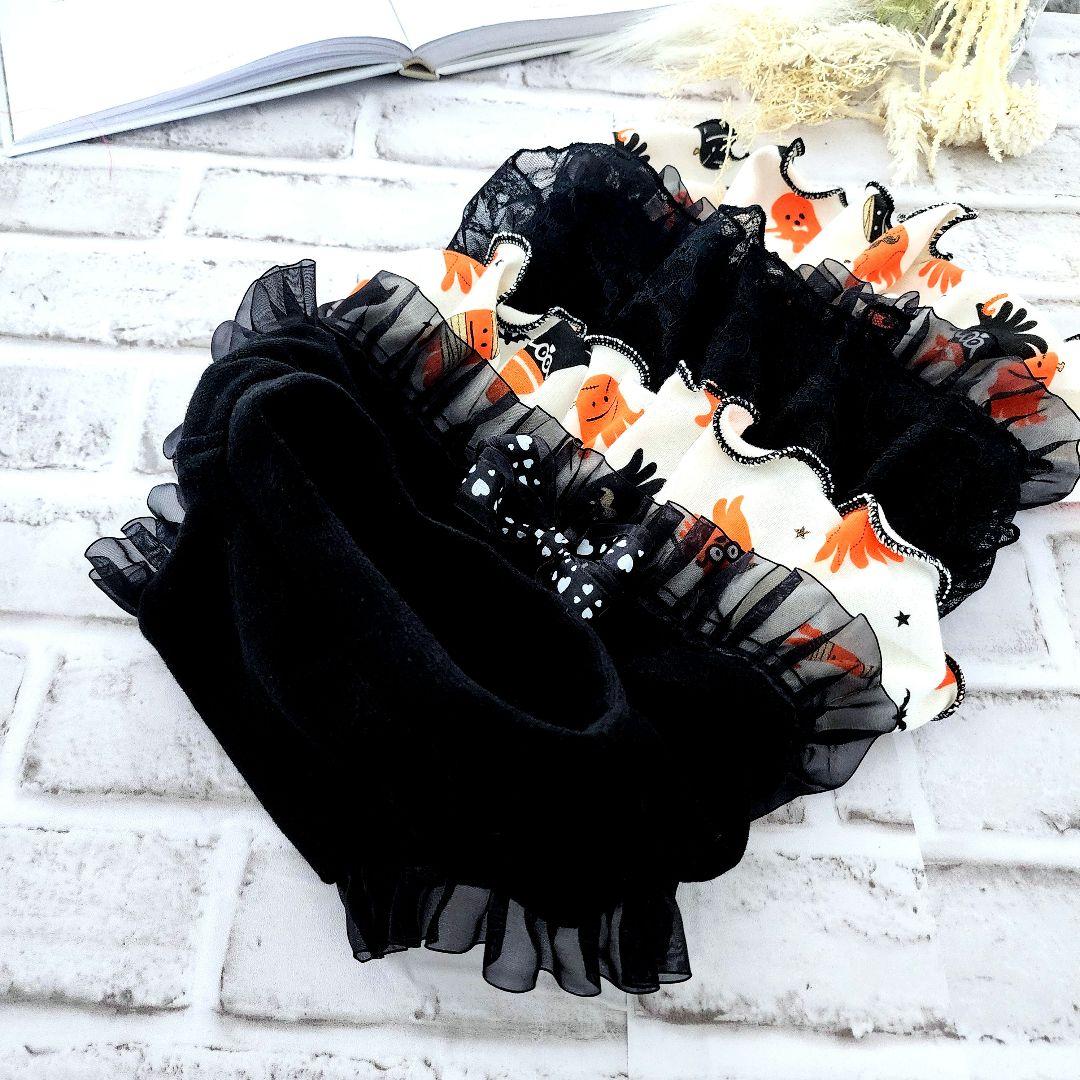 ぴーち様❤️ハロウィン♡たこさんウィンナー♡ティアードワンピ♡ハンドメイド犬服