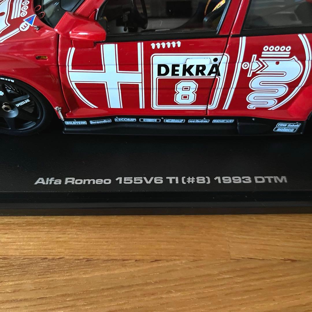 【ミニカー】hpi-racing 1/18 アルファロメオ 155V6 TI
