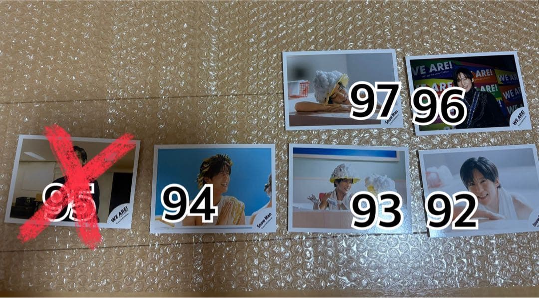 Man 目黒蓮　写真　132枚セット