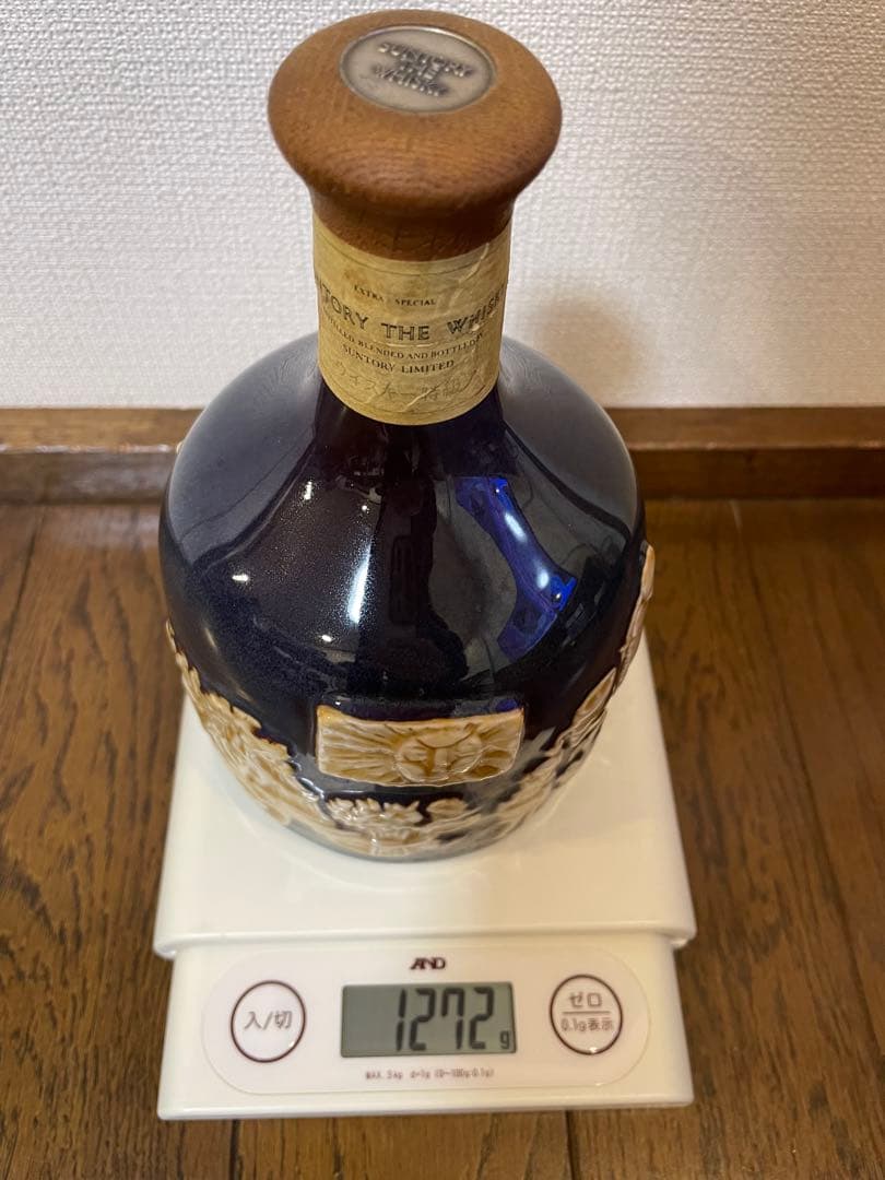 SUNTORY THE WHISKY 有田焼 未開栓 木箱・タグ付