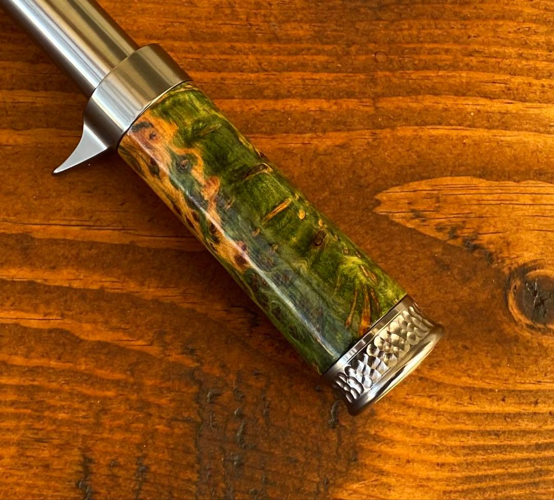 トラウトグリップ　インロッドフェルール　渓流　ベイトロッド　スタビライズドウッド