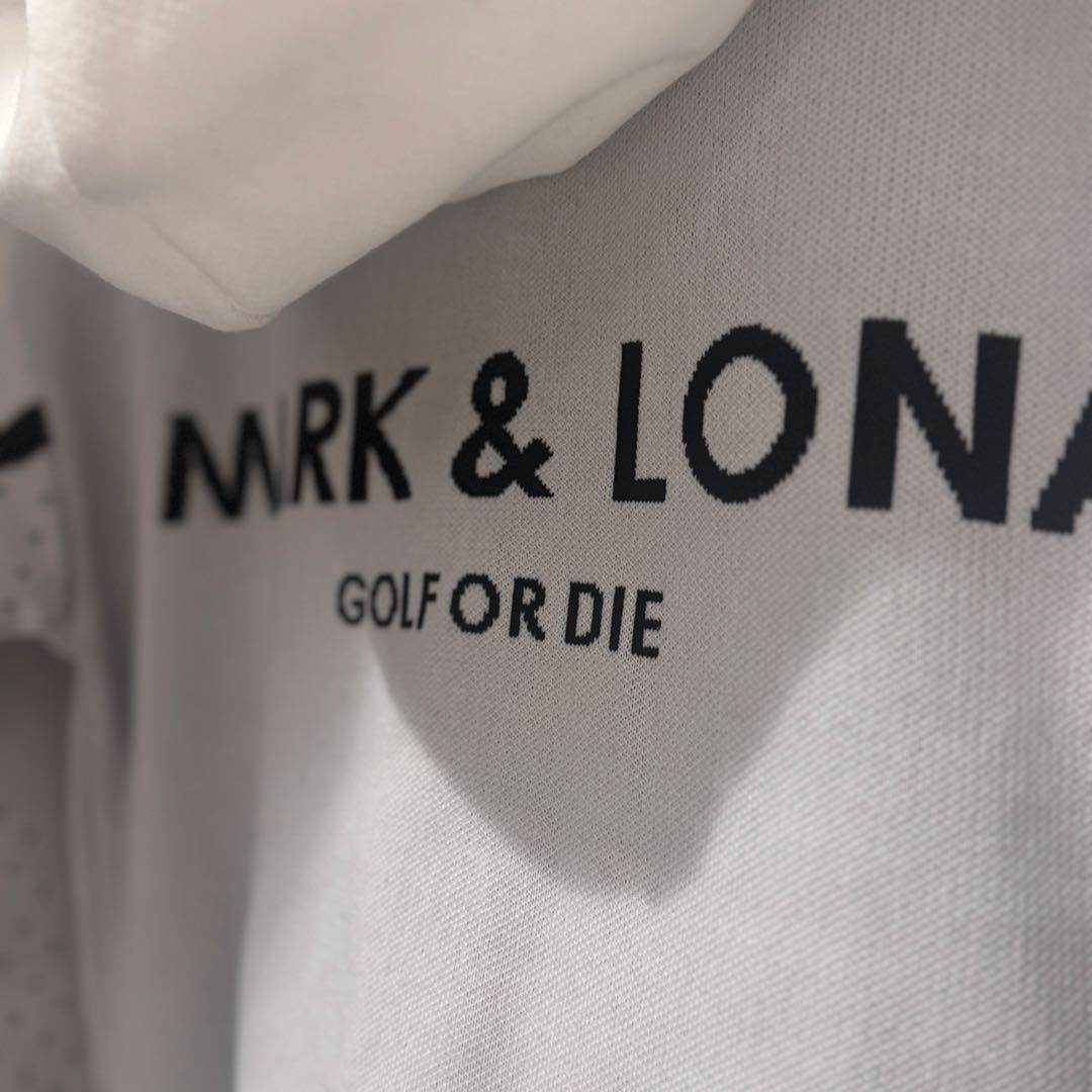 【極美品】MARK&LONA フルジップ ニットパーカー 38