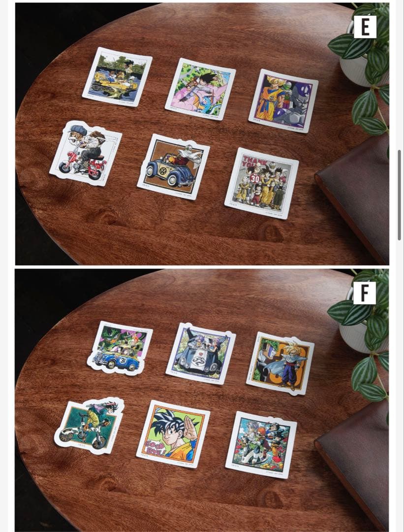 【新品】ダイマツリ DRAGON BALL ステッカー 6枚入り【全42種】