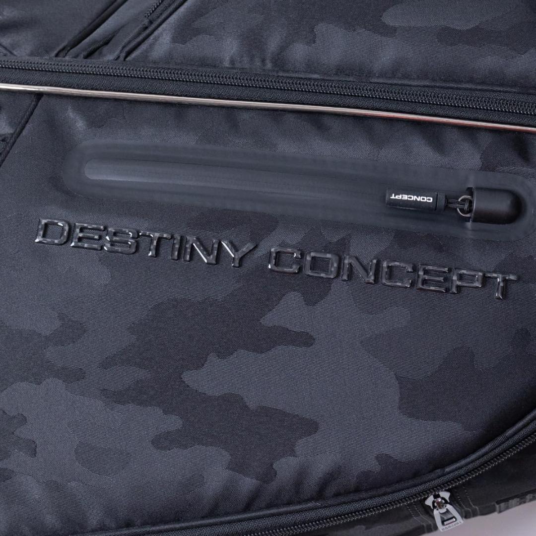 DESTINY CONCEPT デュアル キャディバッグ カモフラブラック