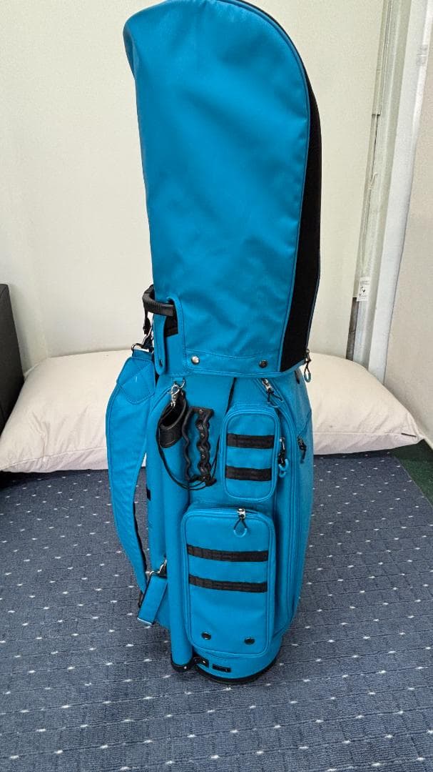 【最終価格】HONMAゴルフ キャディバッグ ９型　ボストンバックセット　ブルー