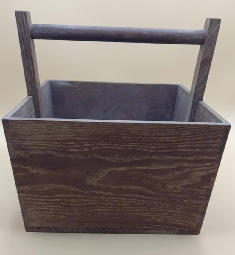 茶道具　炭取り箱　箱炭斗　炭入れ