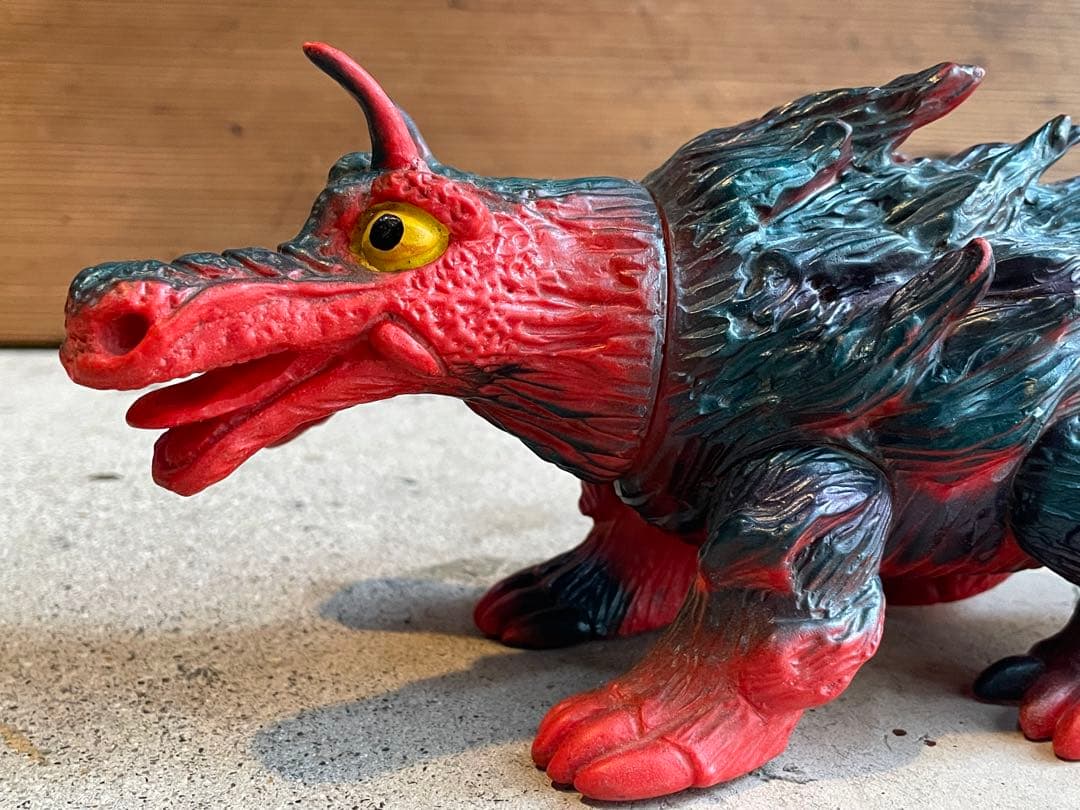 火山怪獣バロン マルサン ソフビ