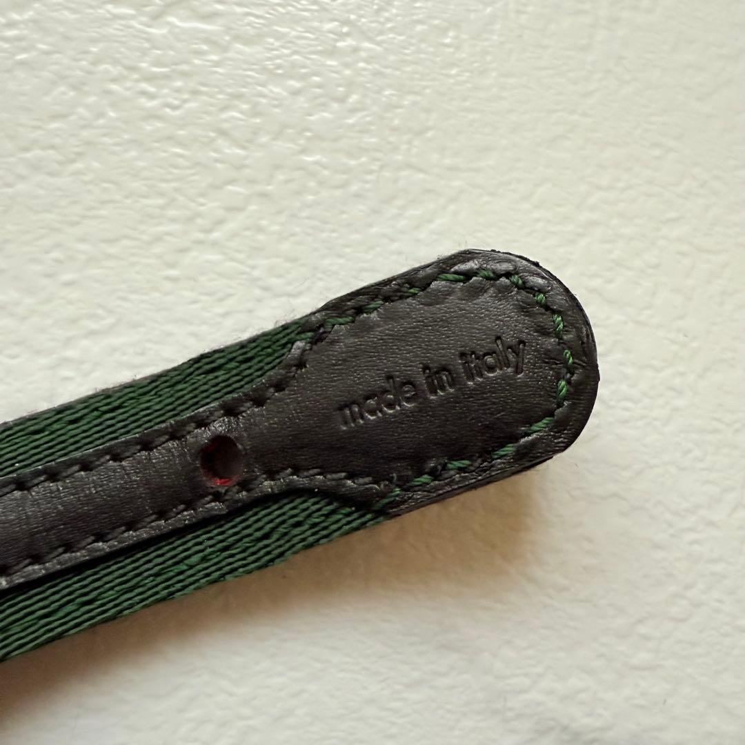 グッチ ドッグ スタッズ シェリーライン 首輪 リード セット ブラック 未使用