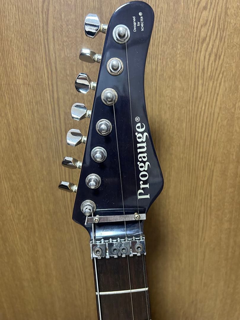 Progauge by Schecter エレキギター 7弦 ブラックパープル