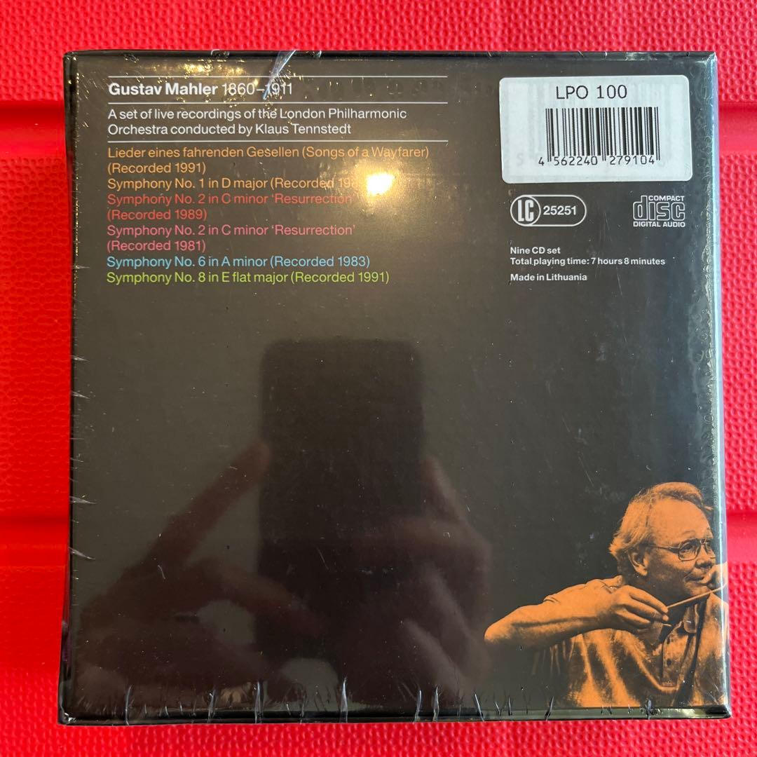 マーラー　交響曲集　テンシュテット＆LPO 9枚組