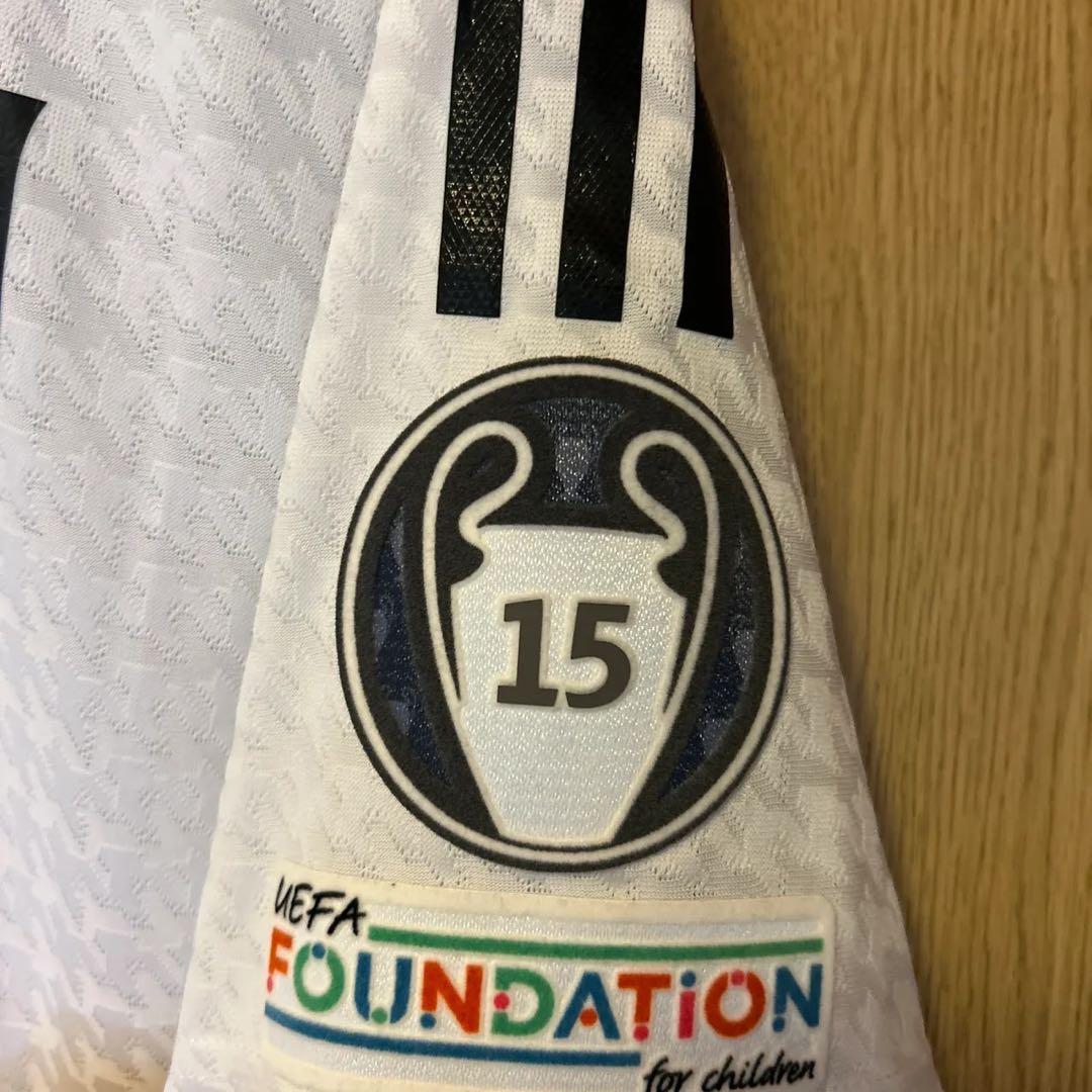 【公式】レアルマドリード オーセンティック ユニフォーム ベリンガム 5番 XL